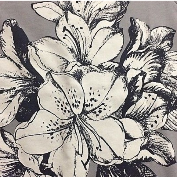 J.Crew Floral Print Crewneck Sweatshirt - Picture 3 of 5